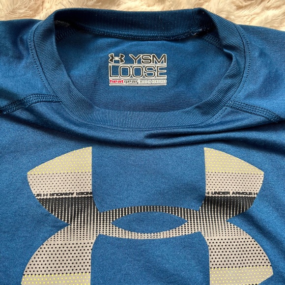 Boys HeatGear Under Armour Short Sleeve - Picture 14 of 16